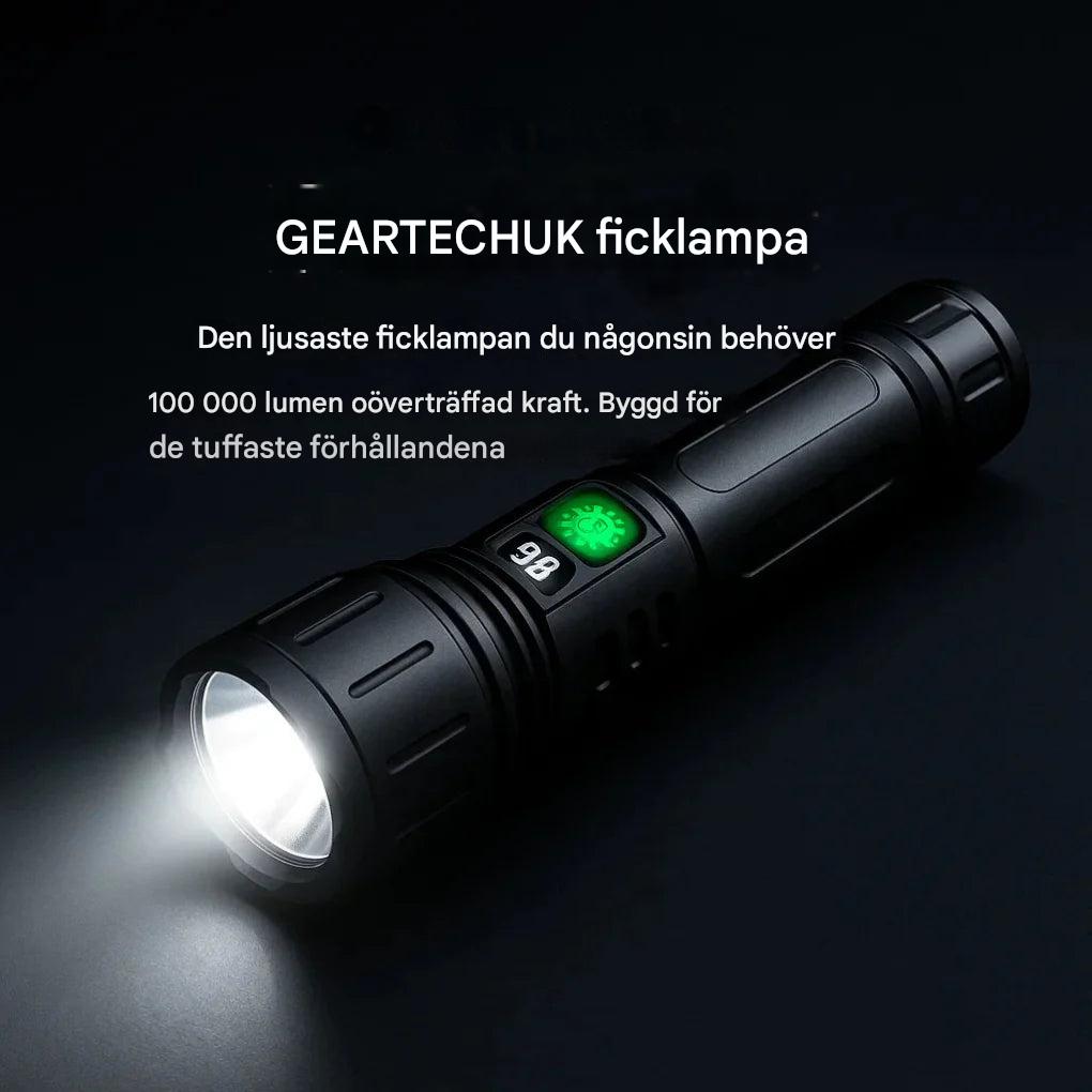 100 000 lumen ficklampa