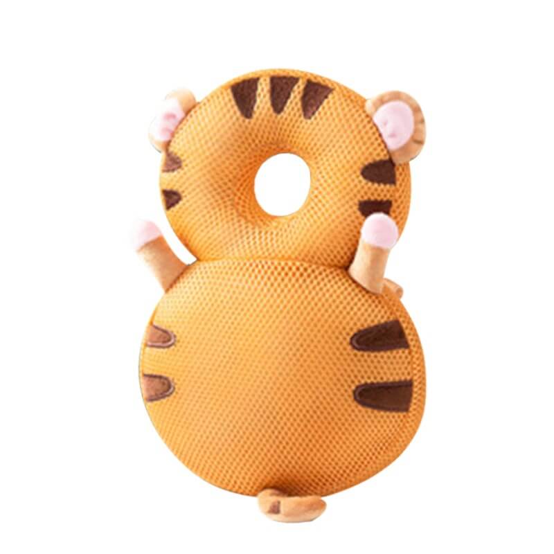 Babyryggsäck med huvudskydd