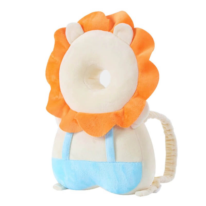 Babyryggsäck med huvudskydd