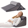 RelaxPlus justerbar ortopedisk kilkudde – premium minnesskumsystem 7-i-1