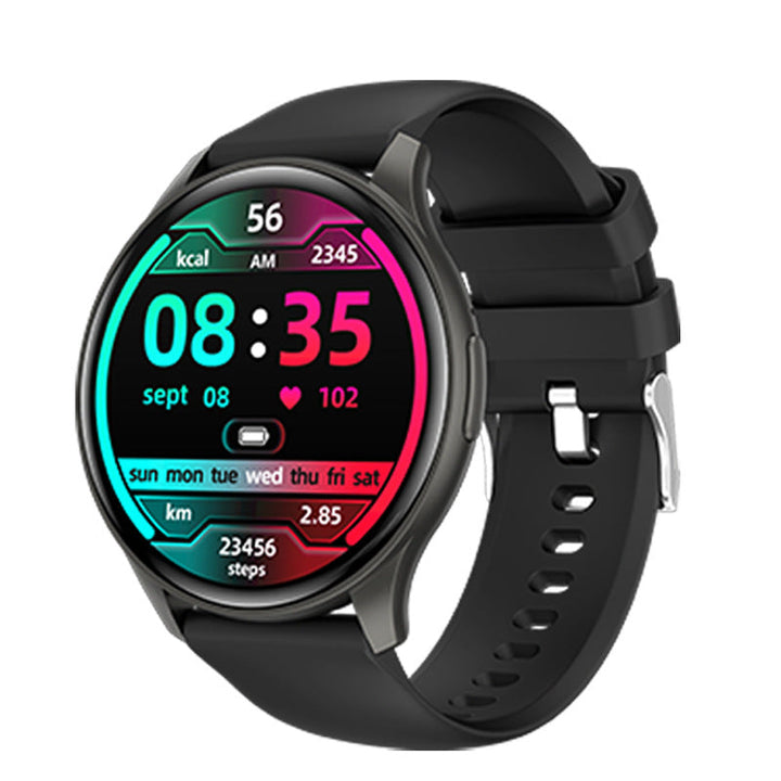 Vattentät smartwatch med blodtrycksmätare, syremättnadsmätare och sömnövervakning
