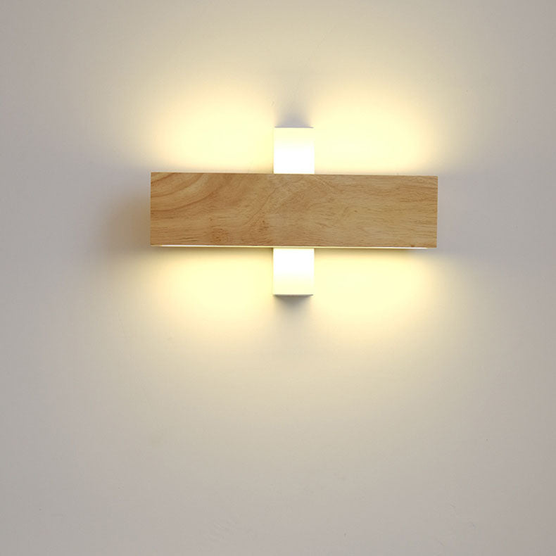 Japansk LED-vägglampa | Minimalistisk vridbar vägglampa