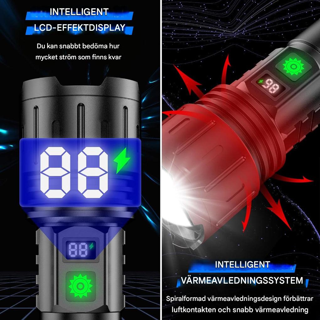100 000 lumen ficklampa