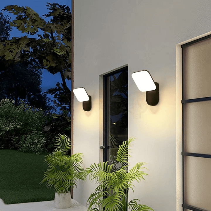 Smart LED-vägglampa med rörelsesensor