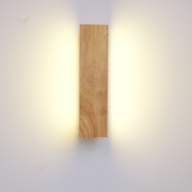 Japansk LED-vägglampa | Minimalistisk vridbar vägglampa