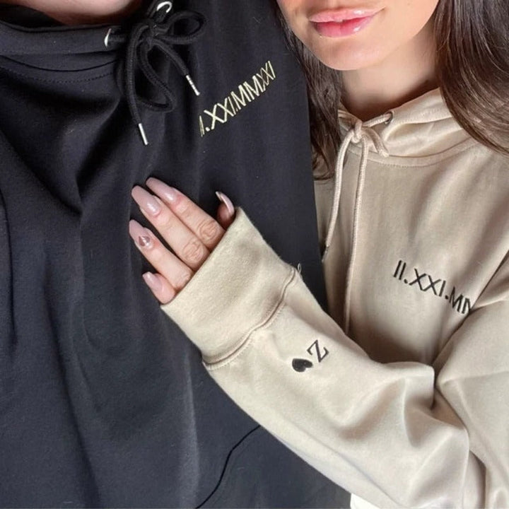 CoupleHoodie - Föreviga er kärlekshistoria med stil