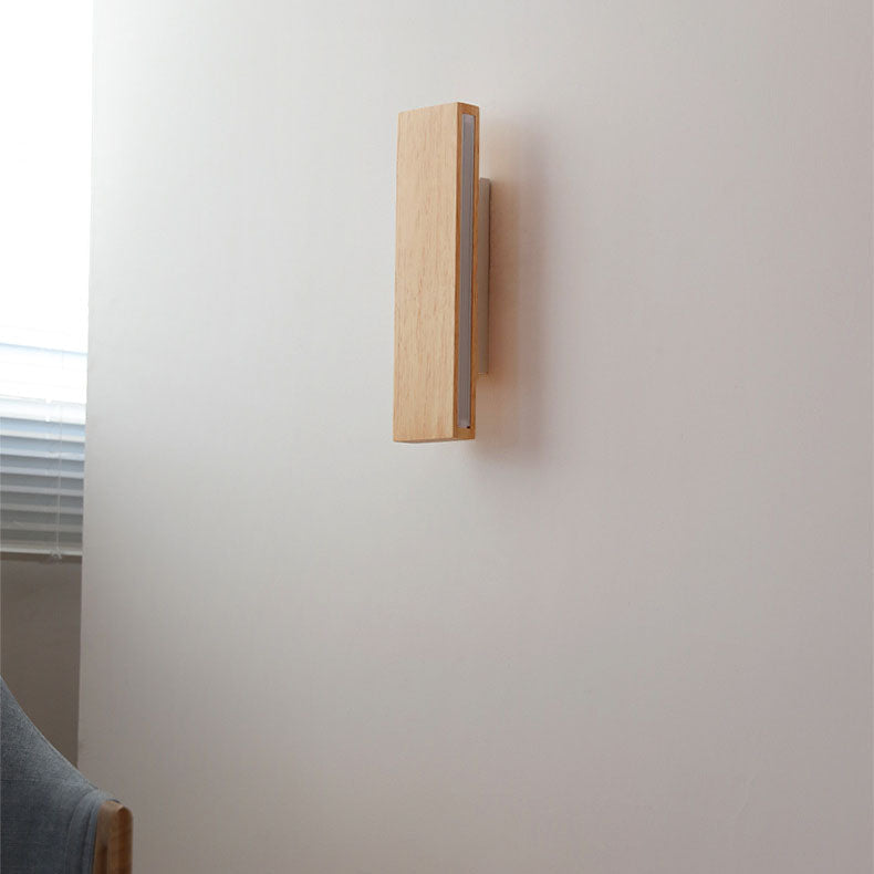 Japansk LED-vägglampa | Minimalistisk vridbar vägglampa