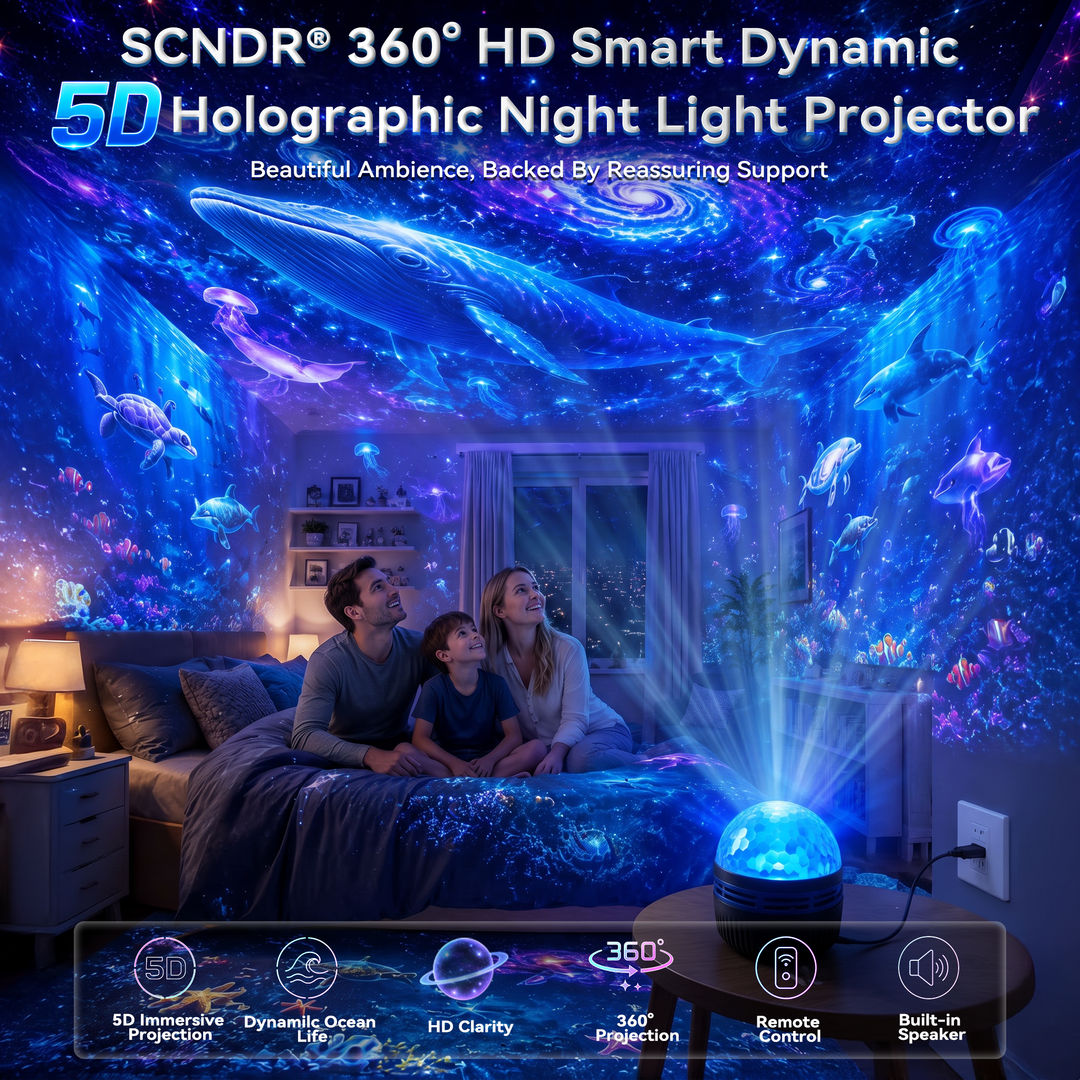 360° Dynamisk Galaxy-stjärnhimmelsprojektor nattlampa med svanhals och USB-strömförsörjning