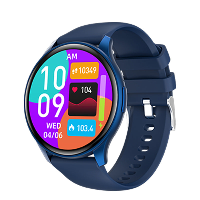 Vattentät smartwatch med blodtrycksmätare, syremättnadsmätare och sömnövervakning