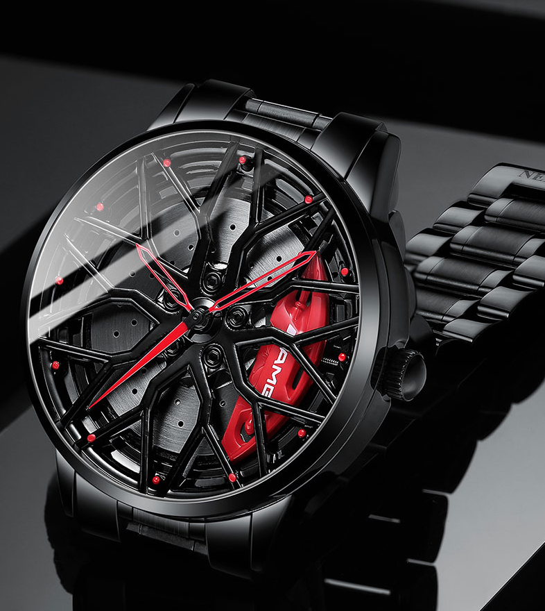 Elegant herrklocka för racing – RaceVision