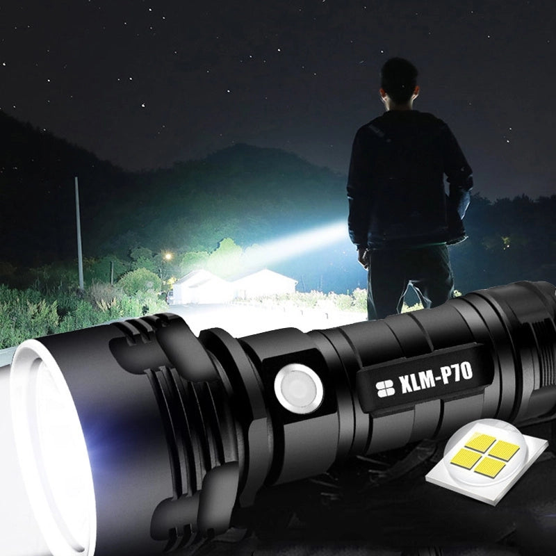 Vattentät LED-ficklampa med hög prestanda