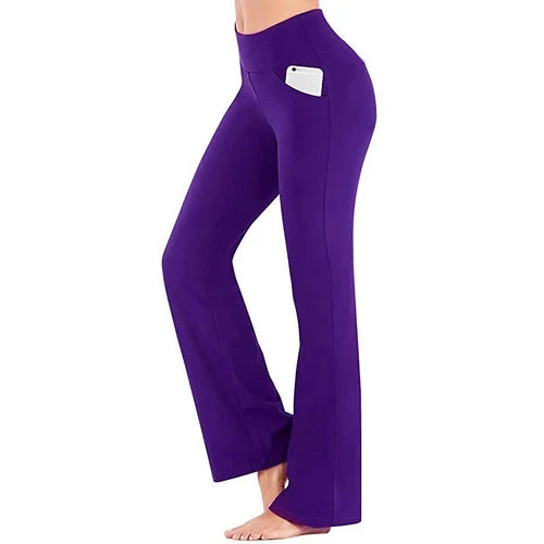 Yogabyxor med hög midja för dam – Selina
