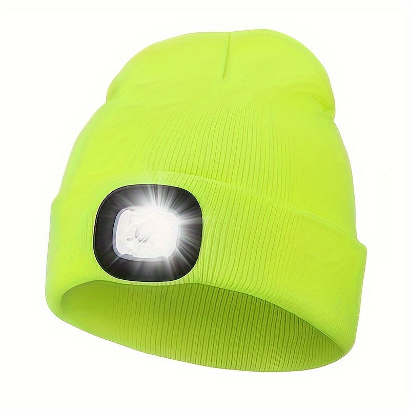 Unisex Keps med LED-lampa – Bekväm Belysning för Kvällspromenader