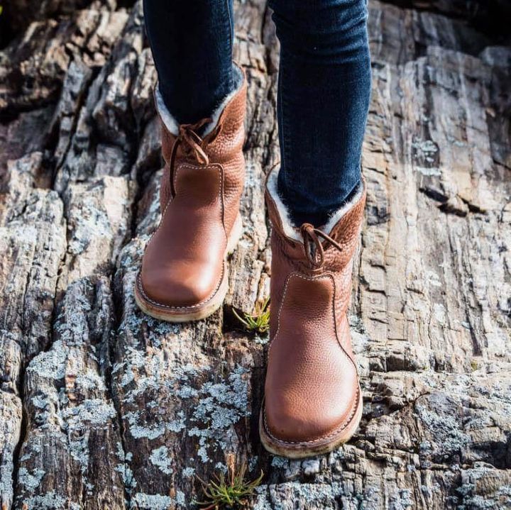 Varma ankelboots dam – Bekväma ankelboots för kallt väder