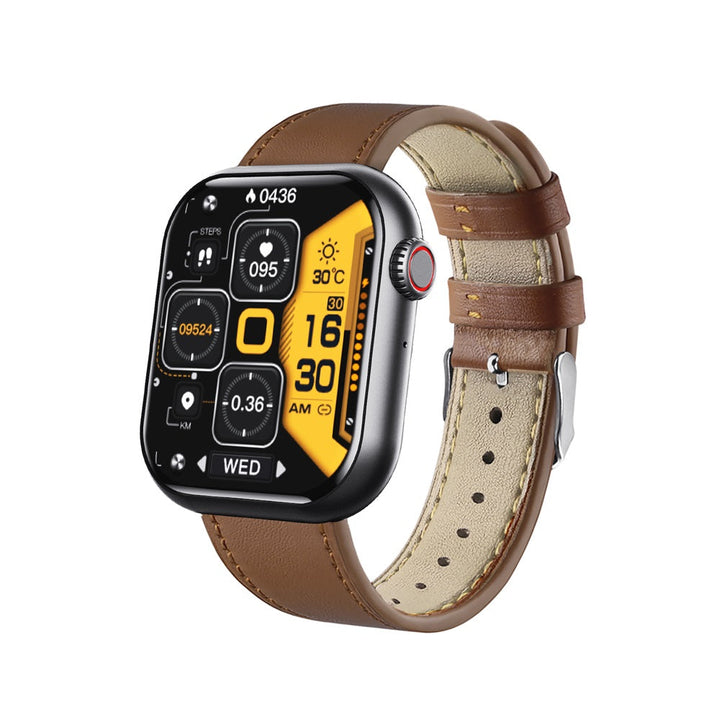 Vattentät smartwatch med blodtrycksmätare, syremättnadsmätare och sömnövervakning