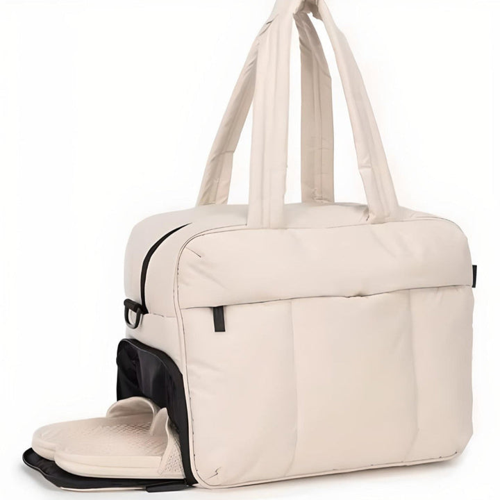 Letvægts puffer-duffel taske