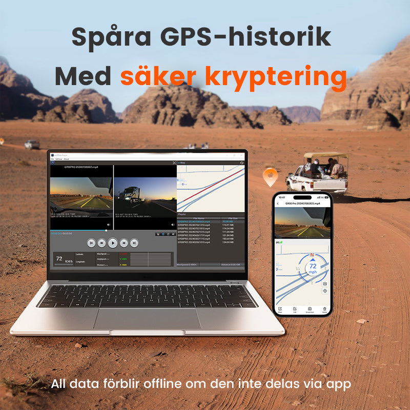 10" HD Multifunktionell Bilinspelare med Pekskärm — bild 5