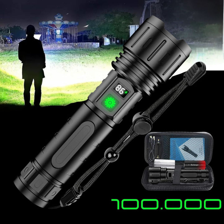 100 000 lumen ficklampa
