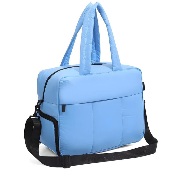 Letvægts puffer-duffel taske