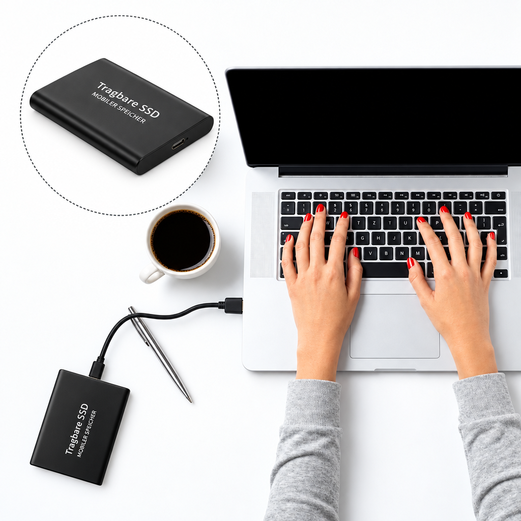 Robust extern SSD på 30 TB – ultrasnabb, pålitlig lagring