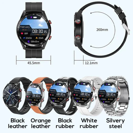 Multifunktionell smartwatch - HealthSync Pro