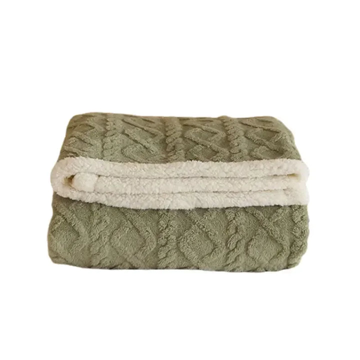 Tjock vinterfilt i lammull - WarmWool