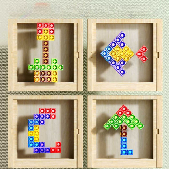 EcoBlock Tetris Board – Hållbart Tetris-pusselspel för hela familjen