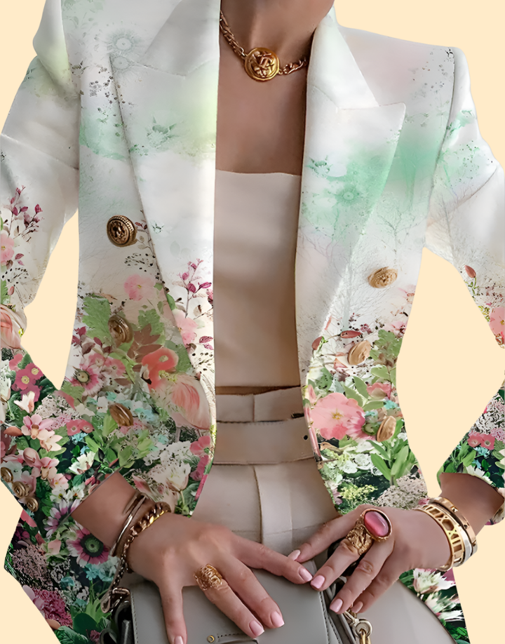 Elegant afslappet blazer til kvinder
