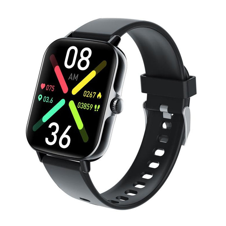 Vattentät smartwatch med blodtrycksmätare, syremättnadsmätare och sömnövervakning