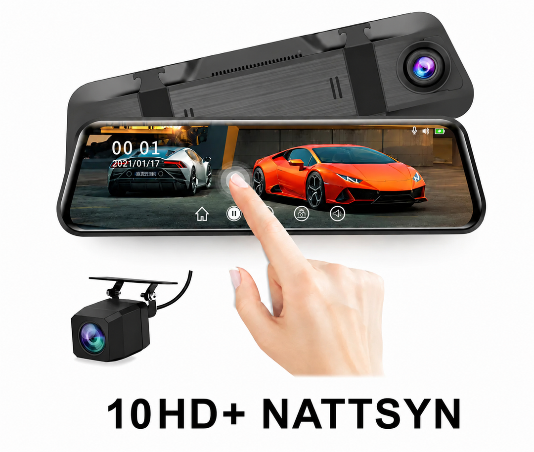 10" HD Multifunktionell Bilinspelare med Pekskärm — bild 7