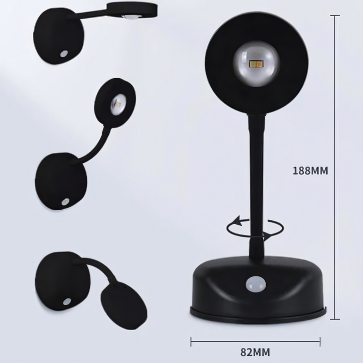 Trådlös LED-strålkastare med rörelsesensor - Spark360