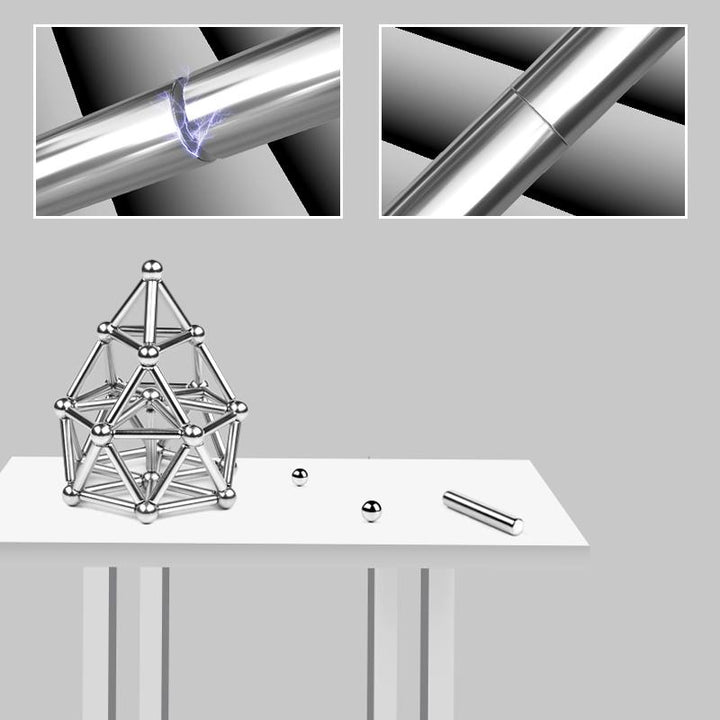 Innovativa Magnetblock – Kreativa Konstruktioner för Unga