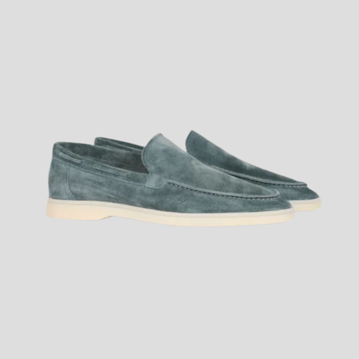 Herrloafers i ruskind