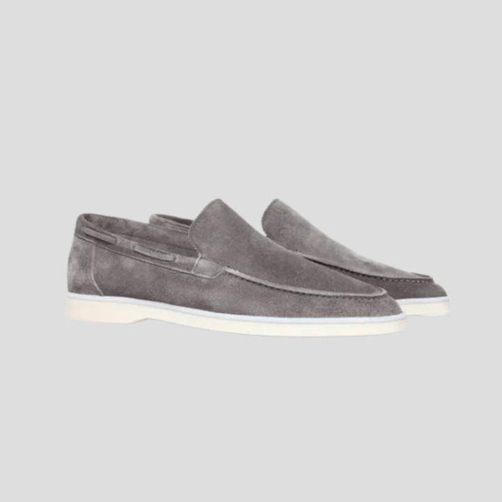 Herrloafers i ruskind