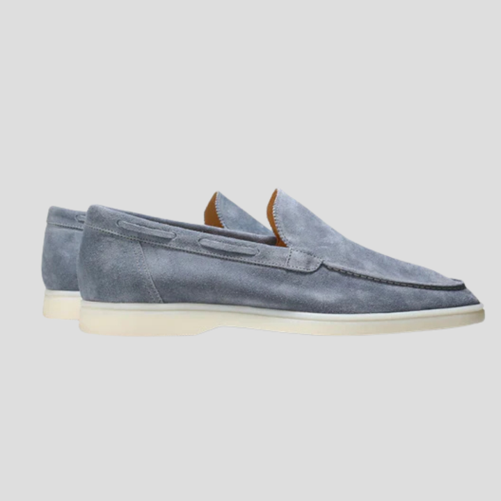 Herrloafers i ruskind