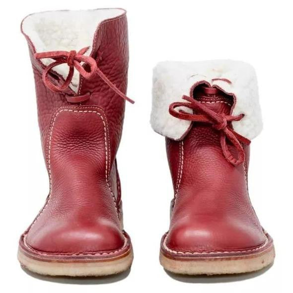 Varma ankelboots dam – Bekväma ankelboots för kallt väder