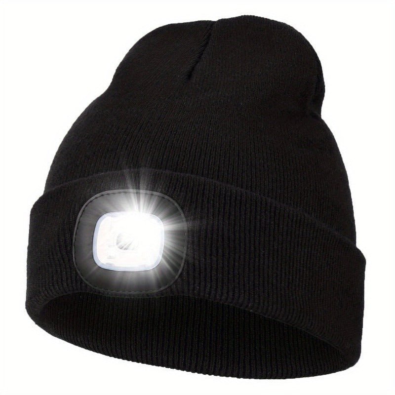 Unisex Keps med LED-lampa – Bekväm Belysning för Kvällspromenader