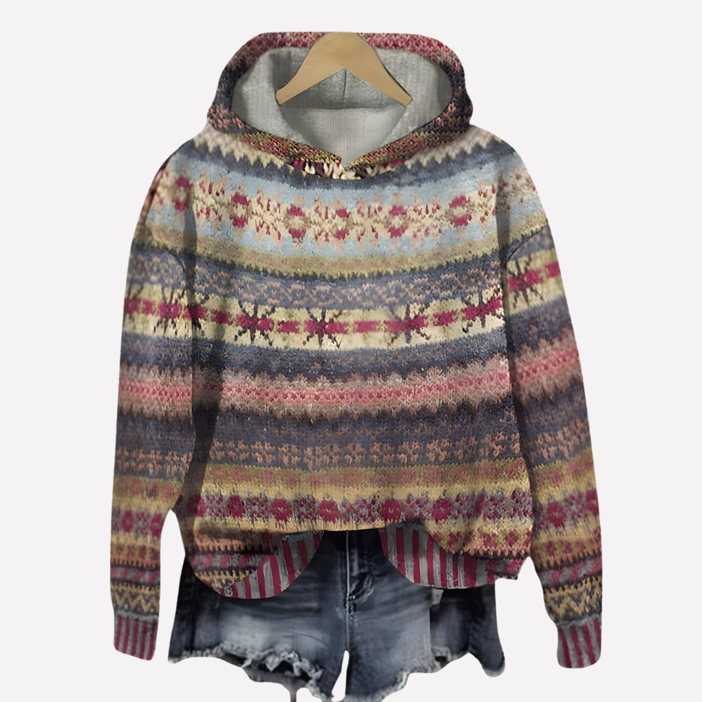 Kvinnors Pullover Hoodie