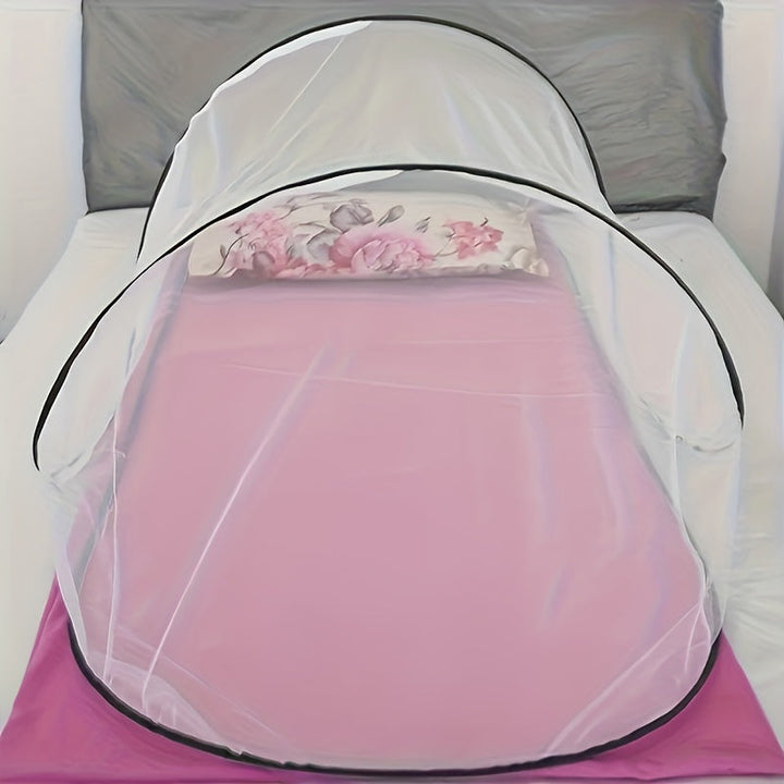 InsectoGuard Solo myggnät | Ultralätt & hopfällbart | Med dragkedja | 200×80×56 cm | För 1 person