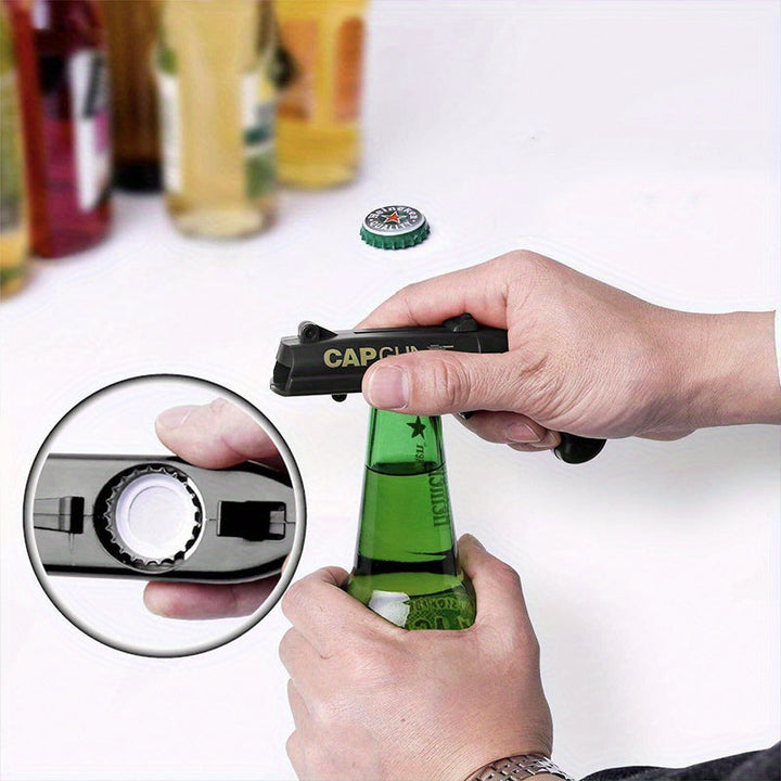 Lekfull korkpistol – Kreativ pistol med ljud- och ljuseffekter för fester och lek