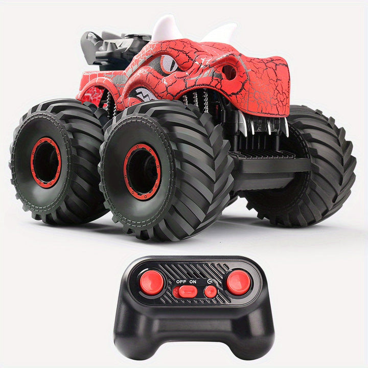 DinoBlaze Stunt Car - Spektakulär RC-monstertruck med rök och ljus