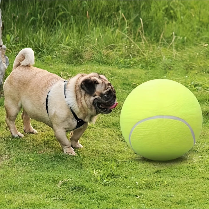 Extra Slitstark Tennisboll för Stora Hundar – Perfekt för Lek och Utomhusaktiviteter