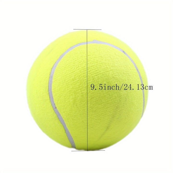 Extra Slitstark Tennisboll för Stora Hundar – Perfekt för Lek och Utomhusaktiviteter