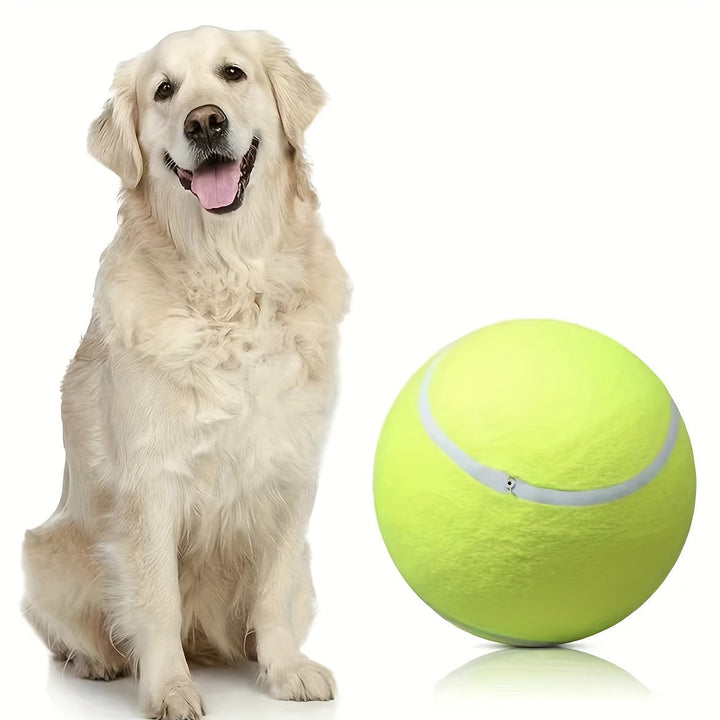 Extra Slitstark Tennisboll för Stora Hundar – Perfekt för Lek och Utomhusaktiviteter
