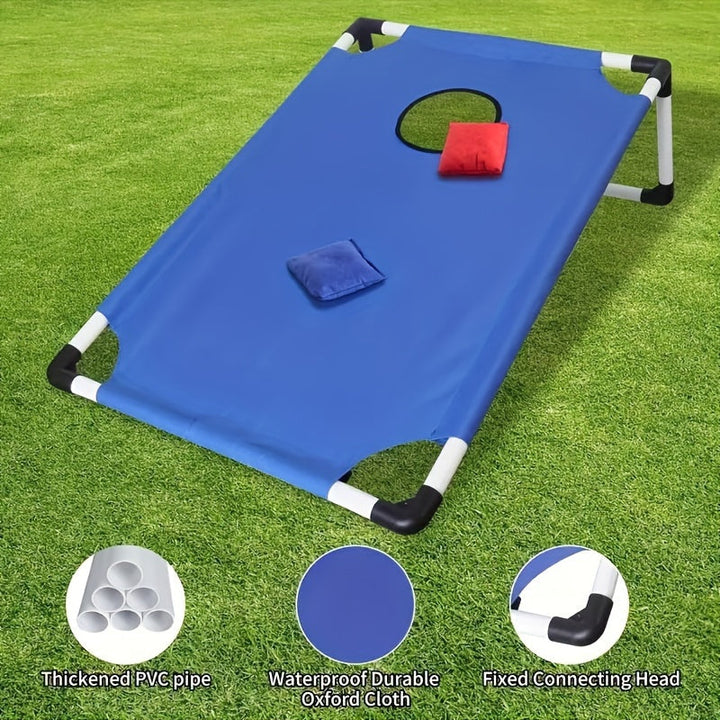 Bärbart cornhole-spel – perfekt för familjeroligheter utomhus