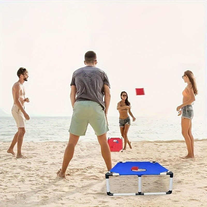 Bärbart cornhole-spel – perfekt för familjeroligheter utomhus