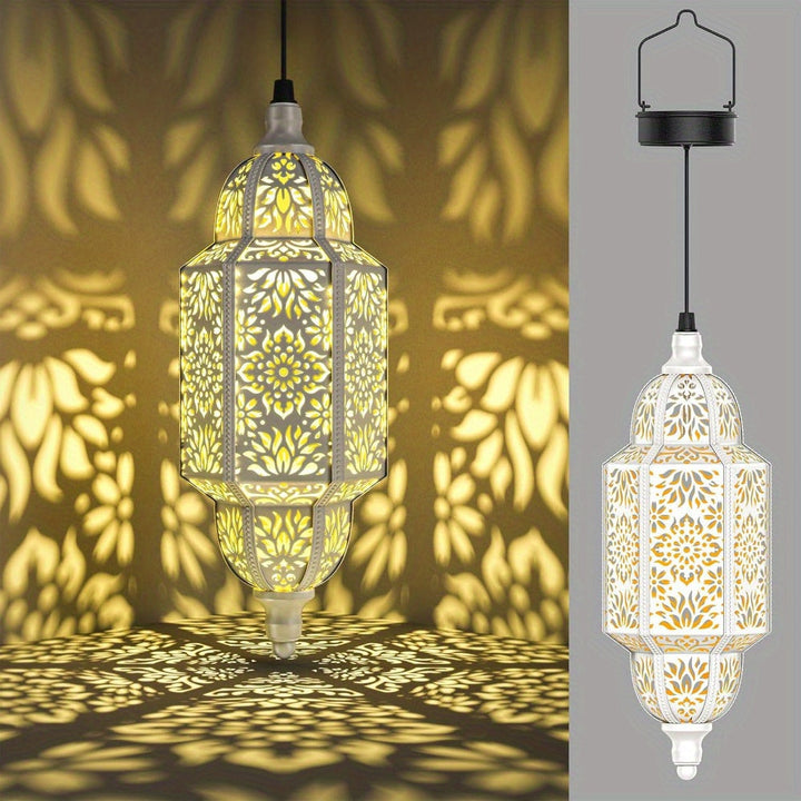 Marockansk lykta - Vintage elegans för utomhusnjutning