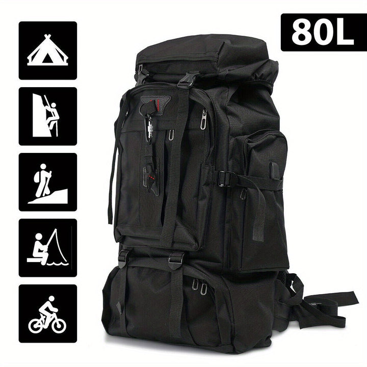 Explorer trekkingryggsäck 80 L – Robust och mångsidig