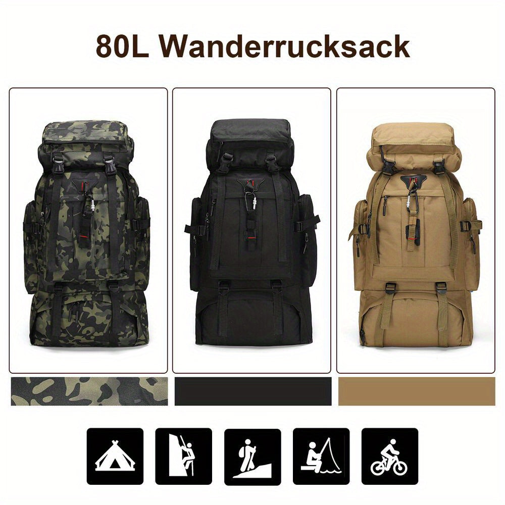 Explorer trekkingryggsäck 80 L – Robust och mångsidig
