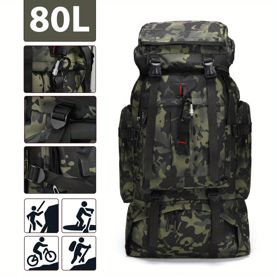 Explorer trekkingryggsäck 80 L – Robust och mångsidig